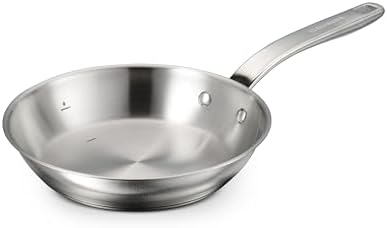 Tramontina Tempo Tri-Ply Base Stainless Steel 10-Inch Frying Pan, Induction-Ready Skillet, Oven-Safe, Dishwasher-Safe - Thumbnail 4