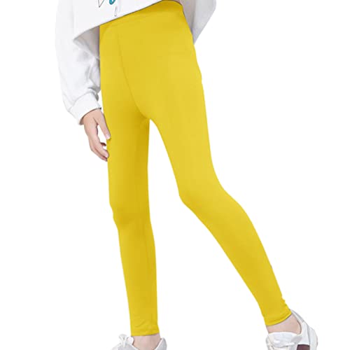 Girls Winter Fleece Lined Leggings Thick Thermal Tights Soft Warm Stretchy Full Length Pants for Kids3