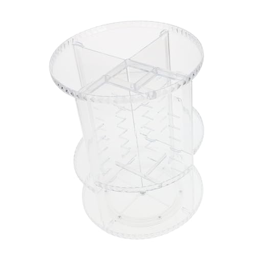 Rotating Acrylic Makeup Organizer for Lipstick & Skincare