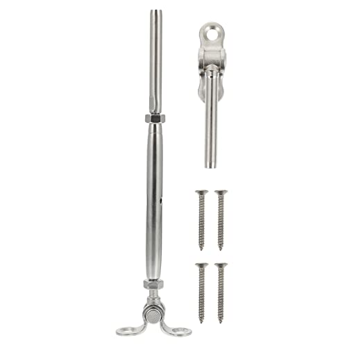 Kit de Hardware para Barandilla de Cable de Acero Inoxidable Ajustable con Compresor Toggle miniatura 1