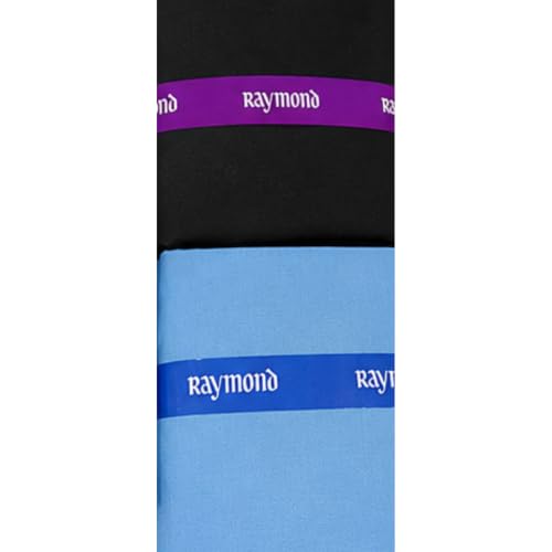 Image of Raymond Fabrics Men's Unstitched Shirt and Pant Fabric Combo | Premium Poly Viscose Dress Material | Formal & Casual Wear | Custom Tailoring Fabric Set