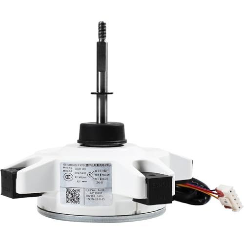 RDN-310-35-8A/B Air Conditioner Fan Motor Compatible for AUX Air Conditioning RDN-310-35-8A RDN-310-35-8B ZKFN-35-8-25, DC310V 24W 0.11A 900r/min External Brushless DC Motor Replacement