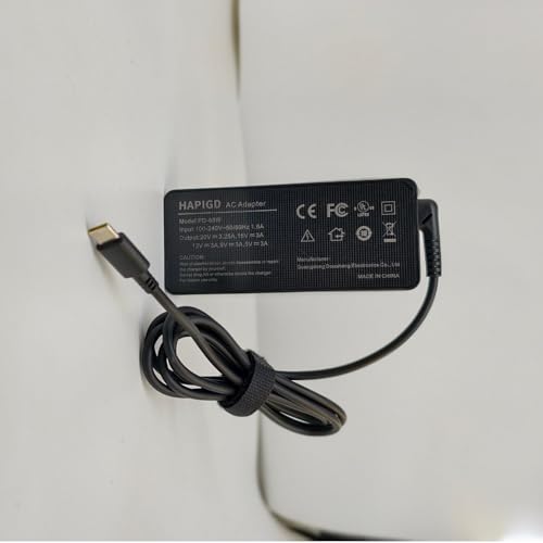 Cable de carga USB C de 65 W compatible con Lenovo