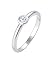 Price comparison product image Elli DIAMONDS Ring Women Solitaire Engagement with Diamond (0.06 ct.) in 925 Sterling Silver