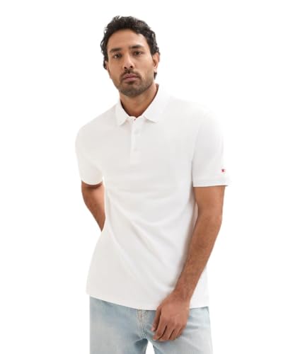 Image of LUDIC Core Polo T-Shirt, Dailymove Collection | Regular Fit | Stand-up Collars | 100% Organic Cotton, 240 GSM | Lightweight & Comfortable |Everyday Essential | Polo T-Shirt for Men