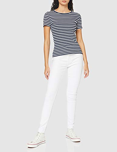 Levi's Damen Jeanshose 721 mit Stretch-Anteil, Skinny Fit, Weiß (Western White), W26/L30 – Ansicht 3