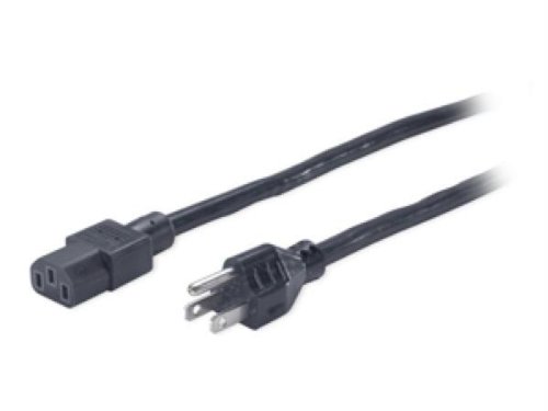 1Ft Power Cord 5-15/C-13 10A/125V
