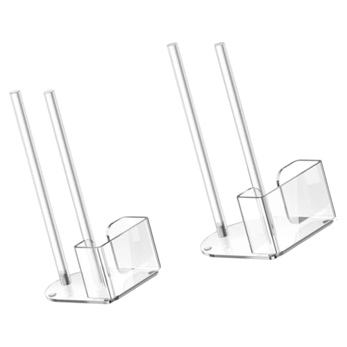 Support en acrylique pour couvercles Mason : rangement de comptoir transparent