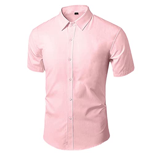 Chemise d'été homme coupe ajustée blanc et noir grande taille XXXXXL