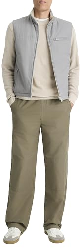 Vince Mens REVERSIBLE VEST, CAHUENGA KHAKI/SMOKE, SMALL