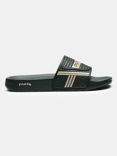 Image of URJO PURE 55 Men's Sliders /Slippers Lightweight Super Flexible Arch Support Durable Anti Skid & Stylish Dailywear Sliders /Slippers for Men (URJO By Welcome)