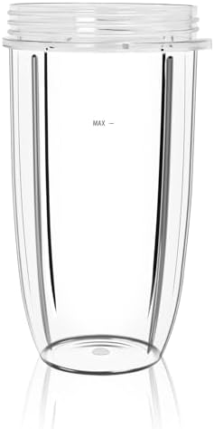 Replacement 24oz Cups Compatible With NutriBullet 600w Pro 900w Blender Machine Nb 101s Nb 201 Blender Replacement Parts By Gekufa 2 Packs