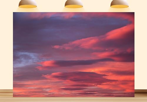 15X10ft Fabric Enchanting Clouds Backdrop Natural Scenery Sunshine Sky Background