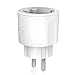 Produktbild AISIRER Intelligente WLAN-Steckdose kompatibel mit Android iOS Amazon Alexa Assistent von Google Home, programmierbare Fernbedienung, WiFi-Steckdose mit Sprachsteuerung 16A 3500W NO Hub