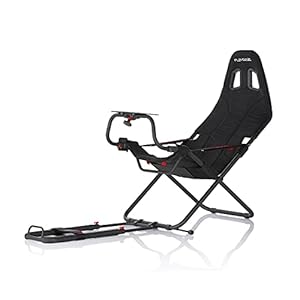 Playseat® Challenge Black | Popular foldable budget racing chair | Set up in several seconds| Unique foldable design…