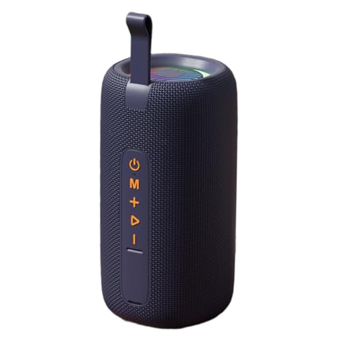 Wadakada Altavoz Bluetooth Portátil para Exteriores, 80 W Potencia, Resistente Al Agua IPX6, Graves Profundos, Luces RGB, Sonido Estudio, Ideal para Fiestas en la Piscina.