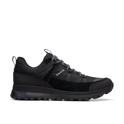 Clarks ATL Trek Run Gore-Tex Textile Shoes in Black, Black, 9