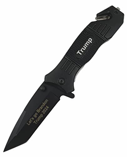Tiger USA - Trump 2024 Let's Go Brandon Knife