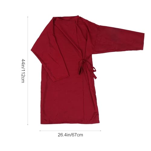 Bata para peluquero estilo kimono para clientes miniatura 2