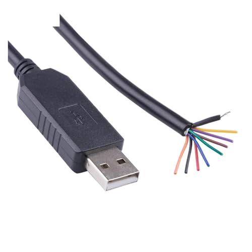 Cable USB a RS232 Serial con chip pinout que evita la pérdida de señal en transmisión