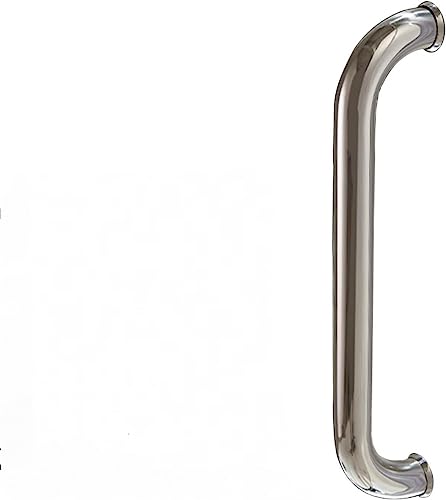 Poignées de porte en acier inoxydable au fini brossé architectural