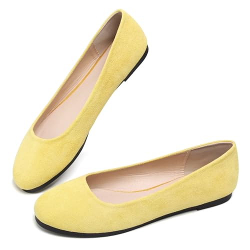 Image of SAILING LU Casual Shoes for Women Dressy Ballet Flats | Comfort Fit, Work Shoes,Casual for Women, Slip-Ons Loafers