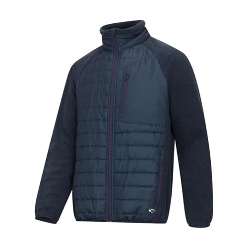 Hoggs of Fife Melville Hybrid Jacket - Midnight Navy Marl XX-Large
