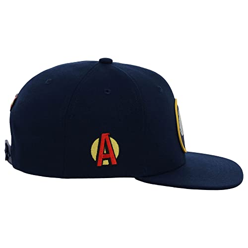 Marvel Thor Youth Comic Uv Adjustable Snapback Flat Bill Cap Dark Grey #TOP6