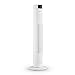 Klarstein Skyscraper 2G - Säulenventilator Standventilator 40W Luftdurchsatz 1.633 m³/h Touch Fernbedienung, 3 Geschwindigkeitsstufen, Timer, 3 Betriebsmodi, leise, platzsparendes Turm-Design, Weiß