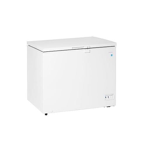 Danby DCF100A5WDB 10.00 cu. ft. Chest Freezer in White Garage Ready: Freezer can perform in temperatures from 0°F to 110°F (-17°C to 43°C). on Fridge.com