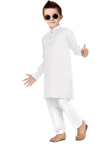 Image of Trustous Ethnic Wear Boys's Cotton Kurta Pyjama Sets
