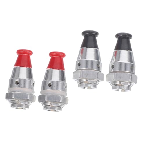 COLLBATH 4Pcs Pressure Cooker Safety Relief Valve Professional Pressure Limiting Valve for Enhanced Cooking Efficiency Easy to Install and Clean Essential Accessory