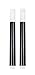 Chalkboard Pens, White, (2 per Pack)
