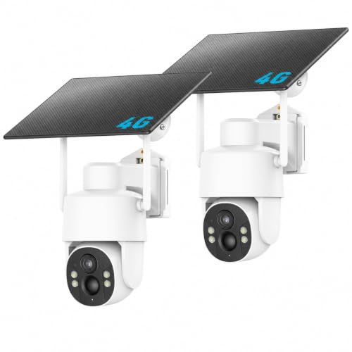 Tefrio 4G LTE Cellular Security Camera