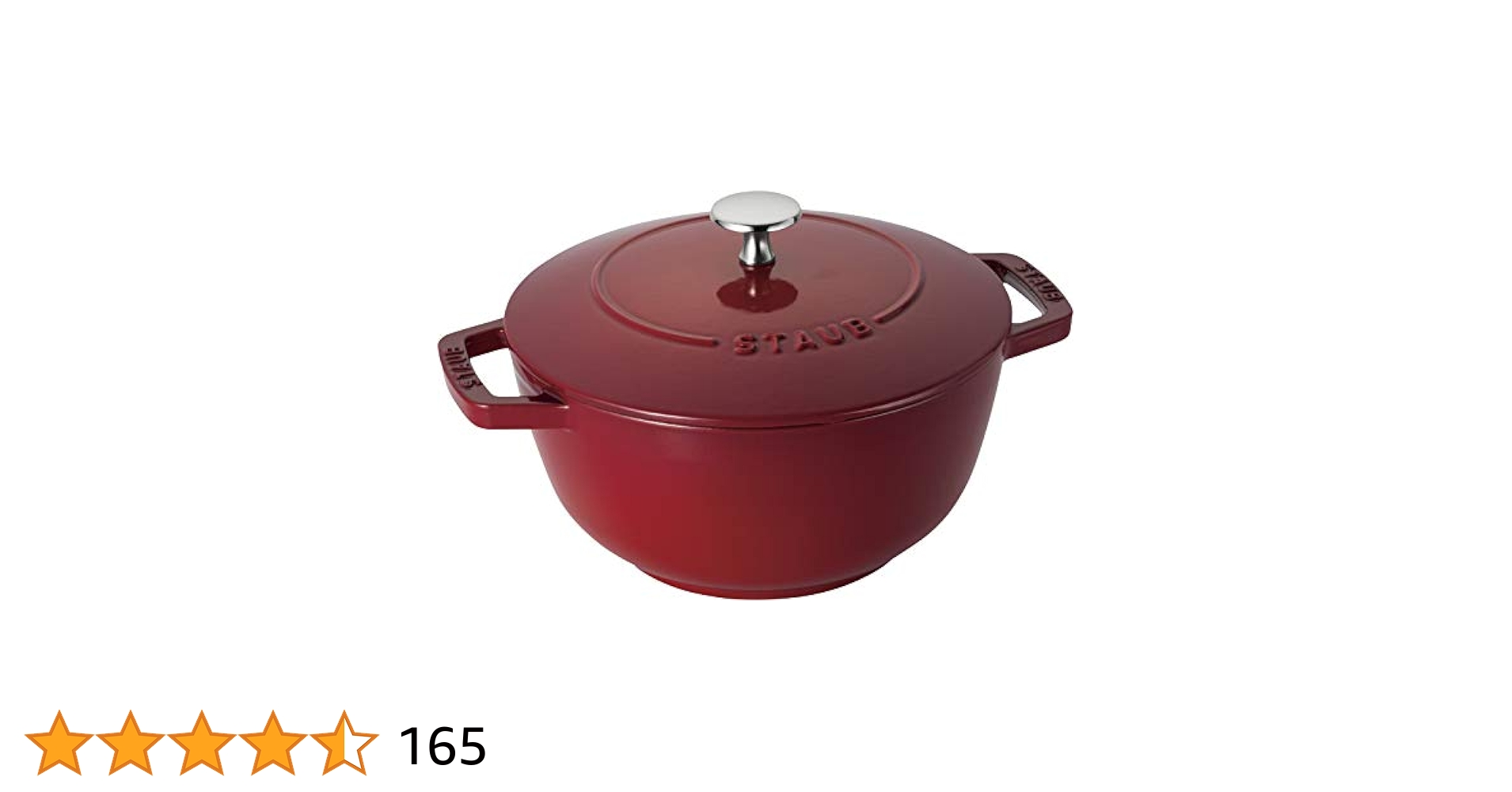 Amazon.co.jp: staub ストウブ 「 ワナベ チェリー L 20cm
