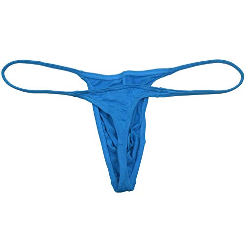 OROCOJUCO Men Modal Bulge Thong Underwear Male Slim Pouch T-back String Tangas3