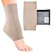 CRS Cross Lace Bite Pads - Premium Padded Skate Socks for Protection of Front of Foot & Shin. Elastic Gel Pad Sleeve for Skate Bite Figure Skating, Ice Hockey, Roller, Ski Boots (One Size fits Most)