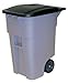 Rubbermaid - 640-9W27-G - GRAY 50 GAL BRUTE ROLLOUT C (Each)