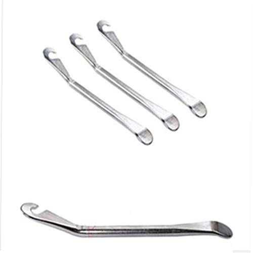 Steel Cycling Bicycle Bike Tyre Rim Wheel Tire Lever Repair Tool Kit- Silver