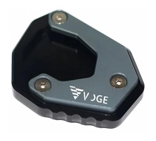 Plaque protection béquille VOGE DSX900 pour garer sa moto dans l'herbe