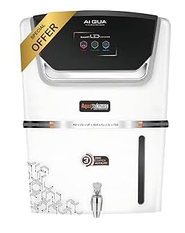 AQUA X PURE 4 in 1 Copper RO Water Purifier with 10 Stage Purific...