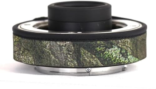 CHASING BIRDS Camouflage Waterproof Lens Coat for NIKON AFS Teleconverter 1.4X 2.0X Rainproof Lens Protective Cover (Green Leaf Camouflage, 1.7X & 2.0X (TC-17E II & TC-20E II))