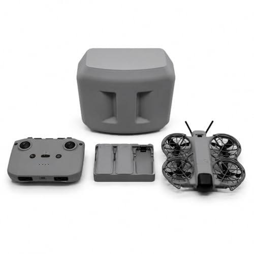 Funda rígida para DJI Neo 2 con protector de mando RC N3 y batería 2