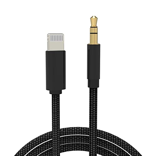 Image of Aux Cord for iPhone, [Apple Mfi Certified] iPhone Headphones Jack iPhone to car 3.5mm Stereo Cord, Lightning to aux Adapter Compatible with iPhone 14 /14Pro /13 /13 Pro /13 Pro Max /12