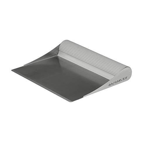 Rachaelraytoolsandgadgetsstainlesssteelpastryscraperbenchscrapekitchentoolforbakingandcookingdishwashersafeseasaltgray6x5x1in Urban Country Home Decor Rachael ray tools and gadgets stainless steel pastry scraper bench scrape kitchen tool for baking and cooking dishwasher safe sea salt gray 6x5x1in urban country home decor