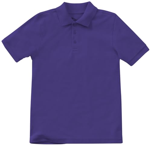 Image of Classroom Uniforms for Boys and Girls Short Sleeve Pique Polo Shirt