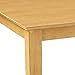 East West Furniture CAT-OAK-S Capri Kitchen Table - a Rectangle Dining Table Top with Sturdy Legs, 36x60 Inch, OAK