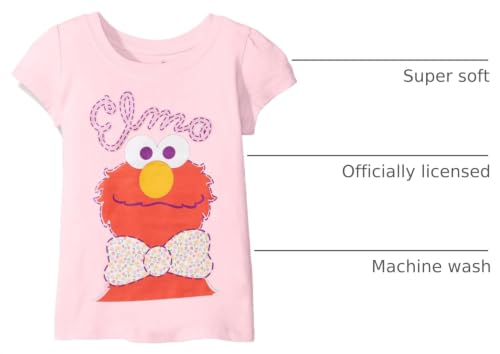 Image of Sesame Street Girls' Short Sleeve T-Shirt Shirt
