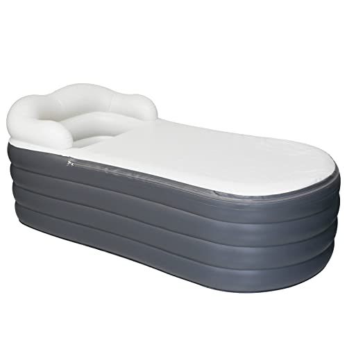 Vasca da Bagno Gonfiabile per Adulti 168x76x68cm
