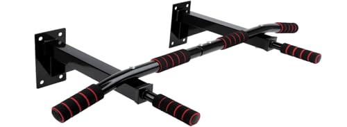 Gallant Pull Up Bar Wall Mounted - Chin Up Fitness Station With Foam Padded Hand Grips For Extra Comfort - Home Gym Equipment Training Exercise Bars -Full Strength workout